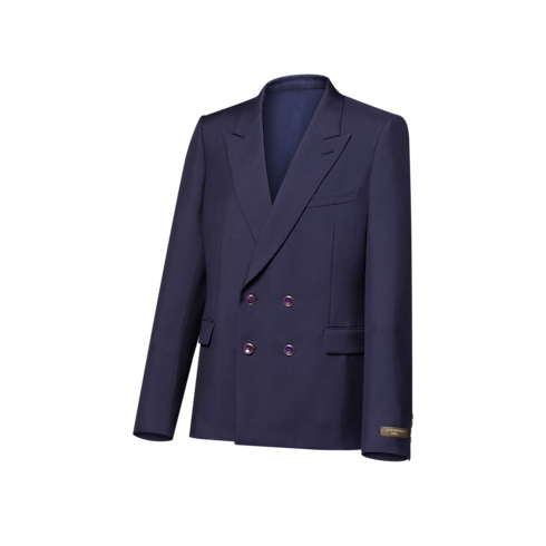 Ready-to-Wear Blazers and Jackets Double-Breasted Mohair Jacket | Louis Vuitton ® (Product zoom)