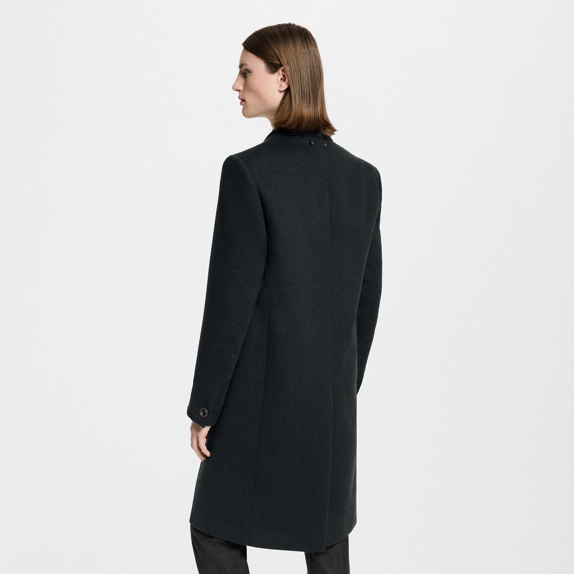 Double-Breasted Tailored Coat