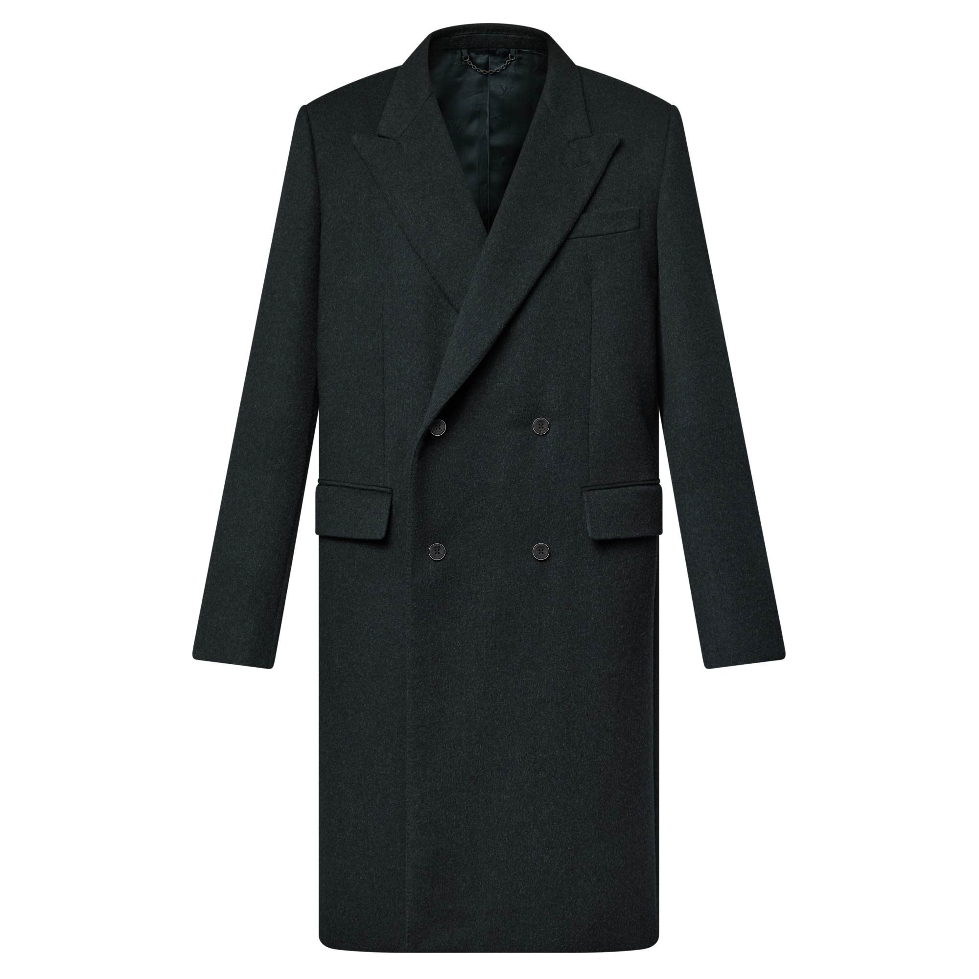 Double-Breasted Tailored Coat
