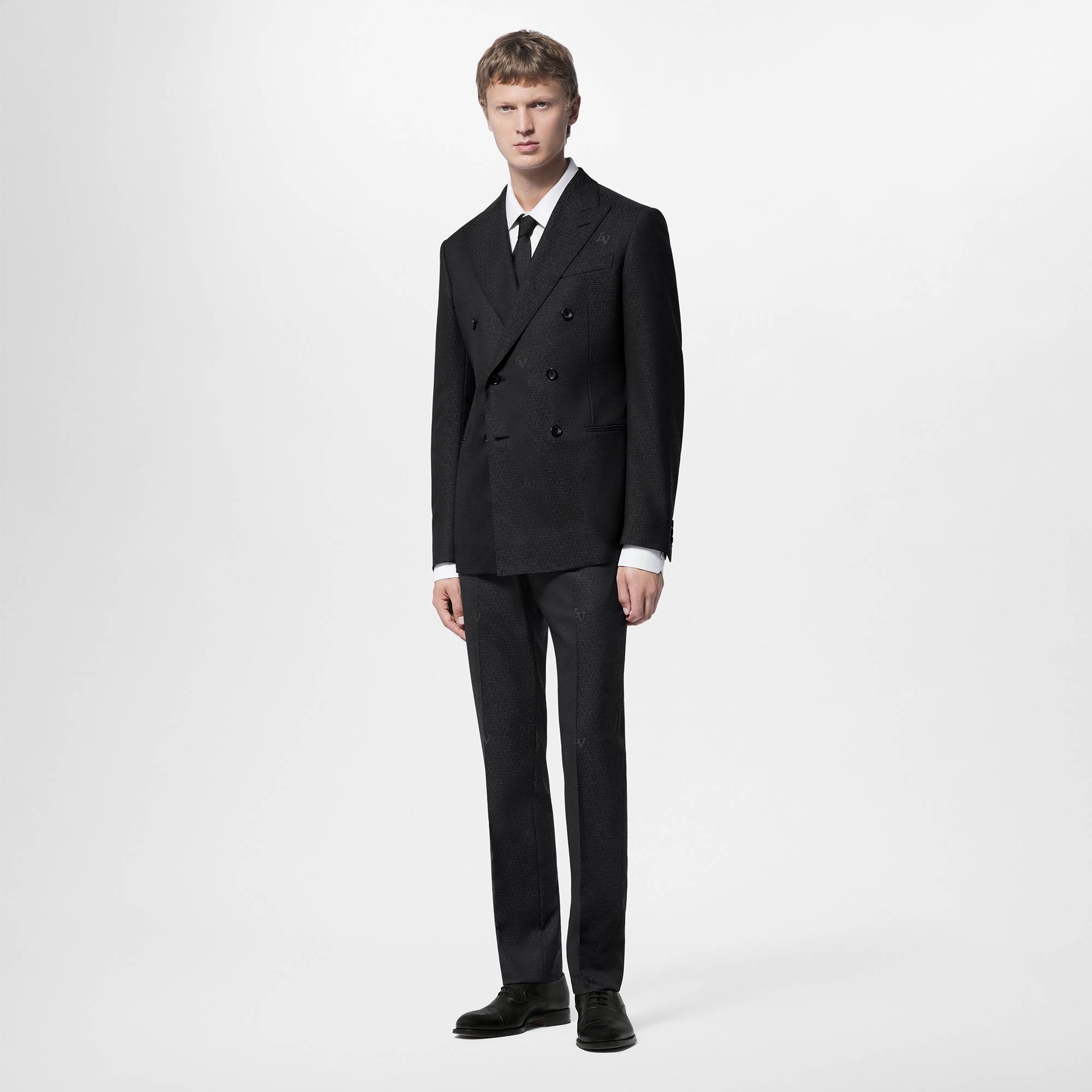 lidenskabelig aluminium Shredded Double-Breasted Wool Pont Neuf Jacket - Men - Ready-to-Wear | LOUIS VUITTON  ®