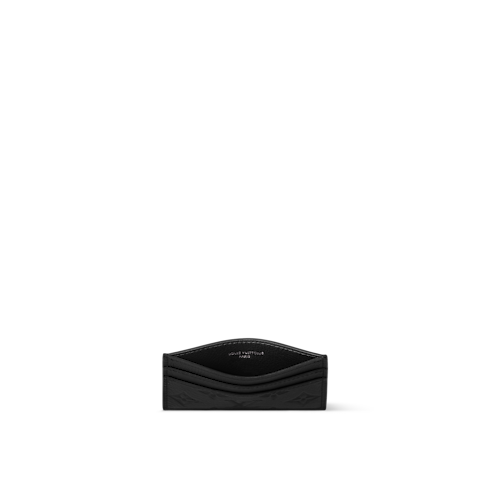 Monogram Shadow Men's Small Leather Goods Card Holders Double Card Holder | Louis Vuitton ® (Product zoom)