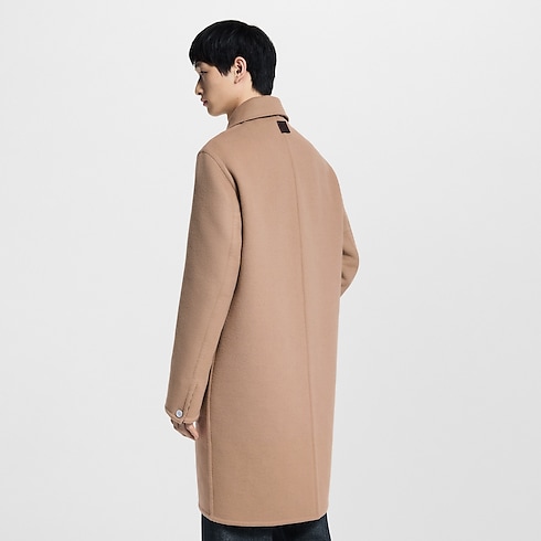 Ready-to-Wear Coats and Outerwear Double Face Car Coat With Signature Pocket | Louis Vuitton ® (Product zoom)