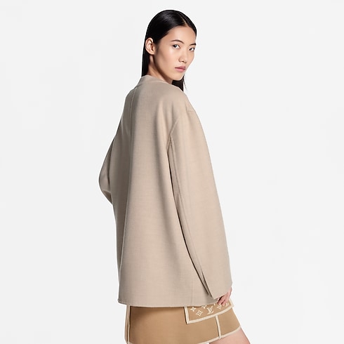 Ready-to-Wear Knitwear Double Face Cardigan | Louis Vuitton ® (Product zoom)