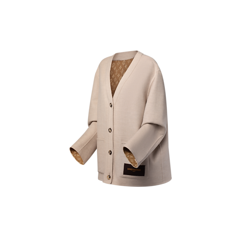 Ready-to-Wear Knitwear Double Face Cardigan | Louis Vuitton ® (Product zoom)