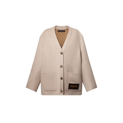 Ready-to-Wear Knitwear Double Face Cardigan | Louis Vuitton ® (Product zoom)