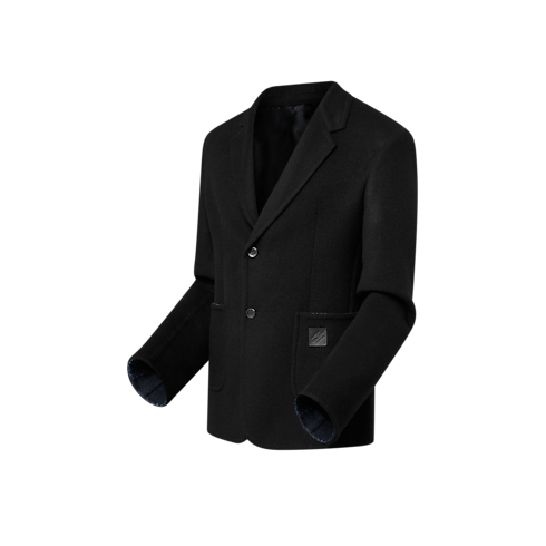 Ready-to-Wear Blazers and Jackets Double Face Cashmere And Wool Blend Blazer | Louis Vuitton ® (Product zoom)