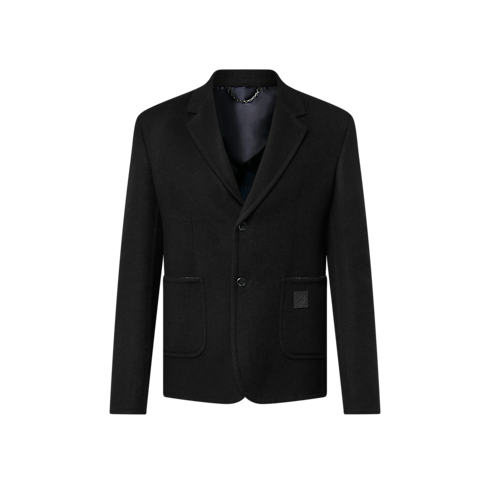 Ready-to-Wear Blazers and Jackets Double Face Cashmere And Wool Blend Blazer | Louis Vuitton ® (Product zoom)