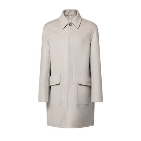 Ready-to-Wear Coats and Outerwear Double Face Cashmere Car Coat | Louis Vuitton ® (Product zoom)