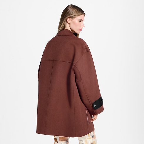 Ready-to-Wear Coats and Jackets Double Face Duffle Coat | Louis Vuitton ® (Product zoom)