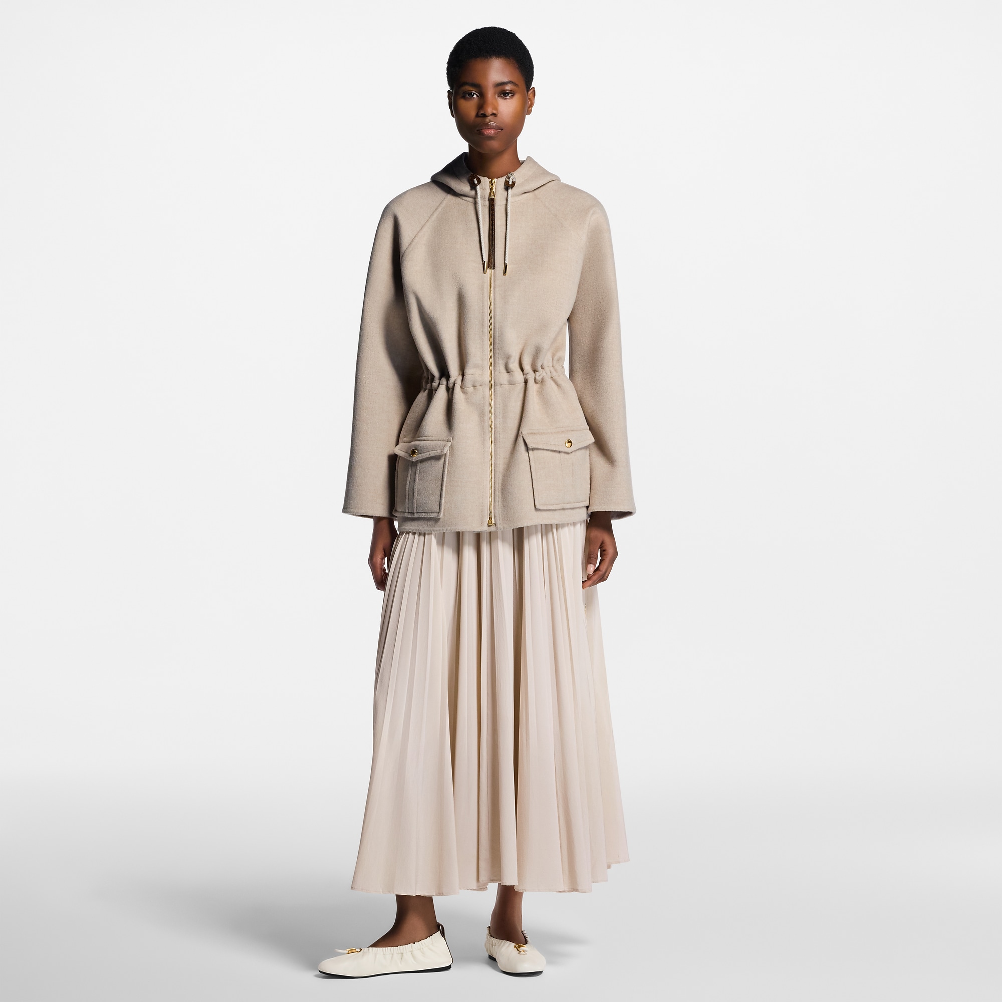 Double Face Hooded Parka