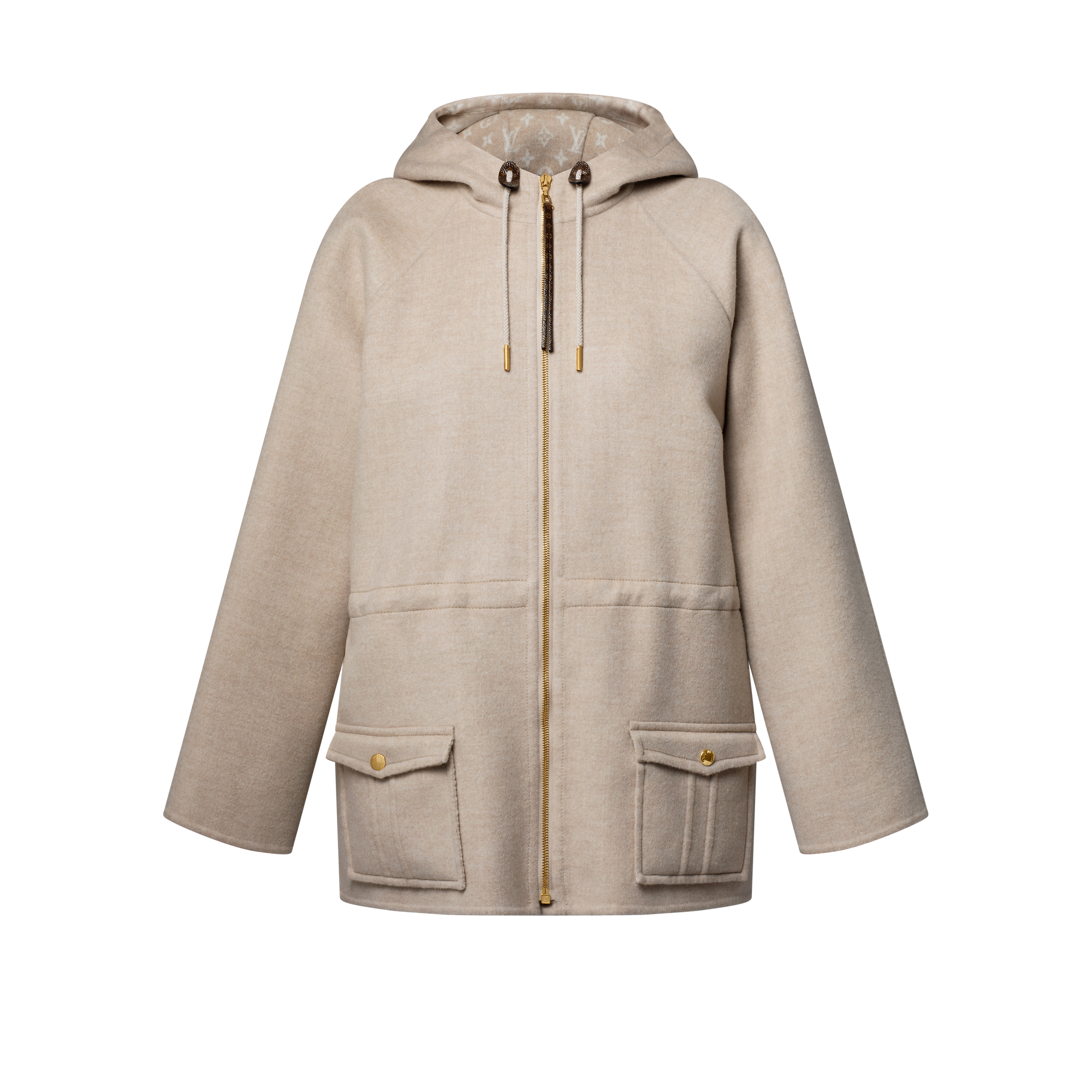 Double Face Hooded Parka