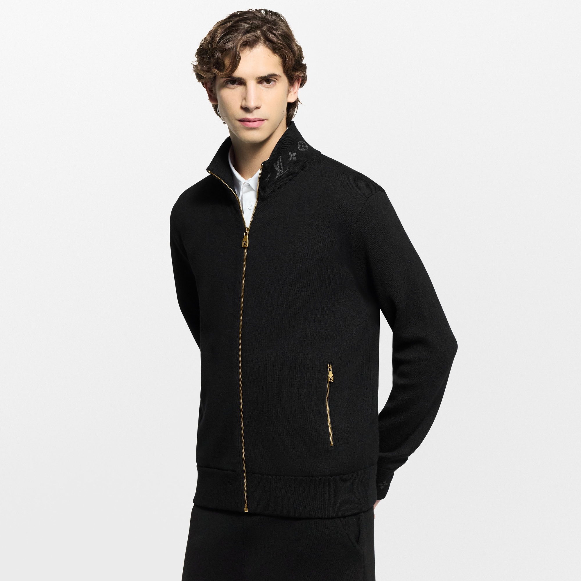  Ready-to-Wear All Ready-to-Wear Double-Face Knit Travel Blouson | Louis Vuitton ® (Product zoom)