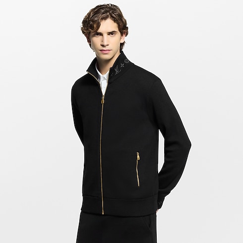 Ready-to-Wear All Ready-to-Wear Double-Face Knit Travel Blouson | Louis Vuitton ® (Product zoom)