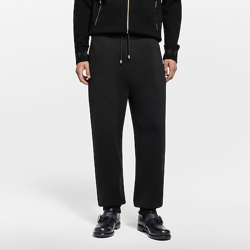 Ready-to-Wear All Ready-to-Wear Double-Face Knit Travel Pants | Louis Vuitton ® (Product zoom)