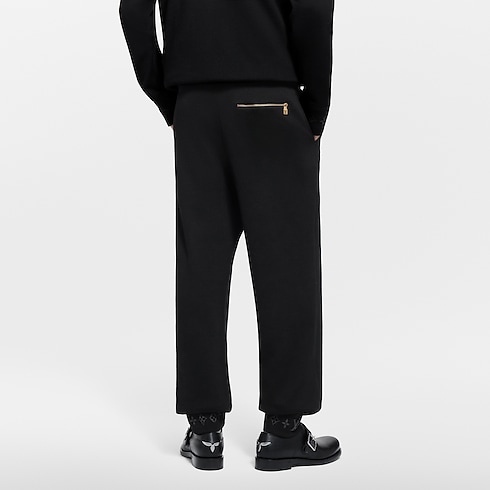 Ready-to-Wear All Ready-to-Wear Double-Face Knit Travel Pants | Louis Vuitton ® (Product zoom)