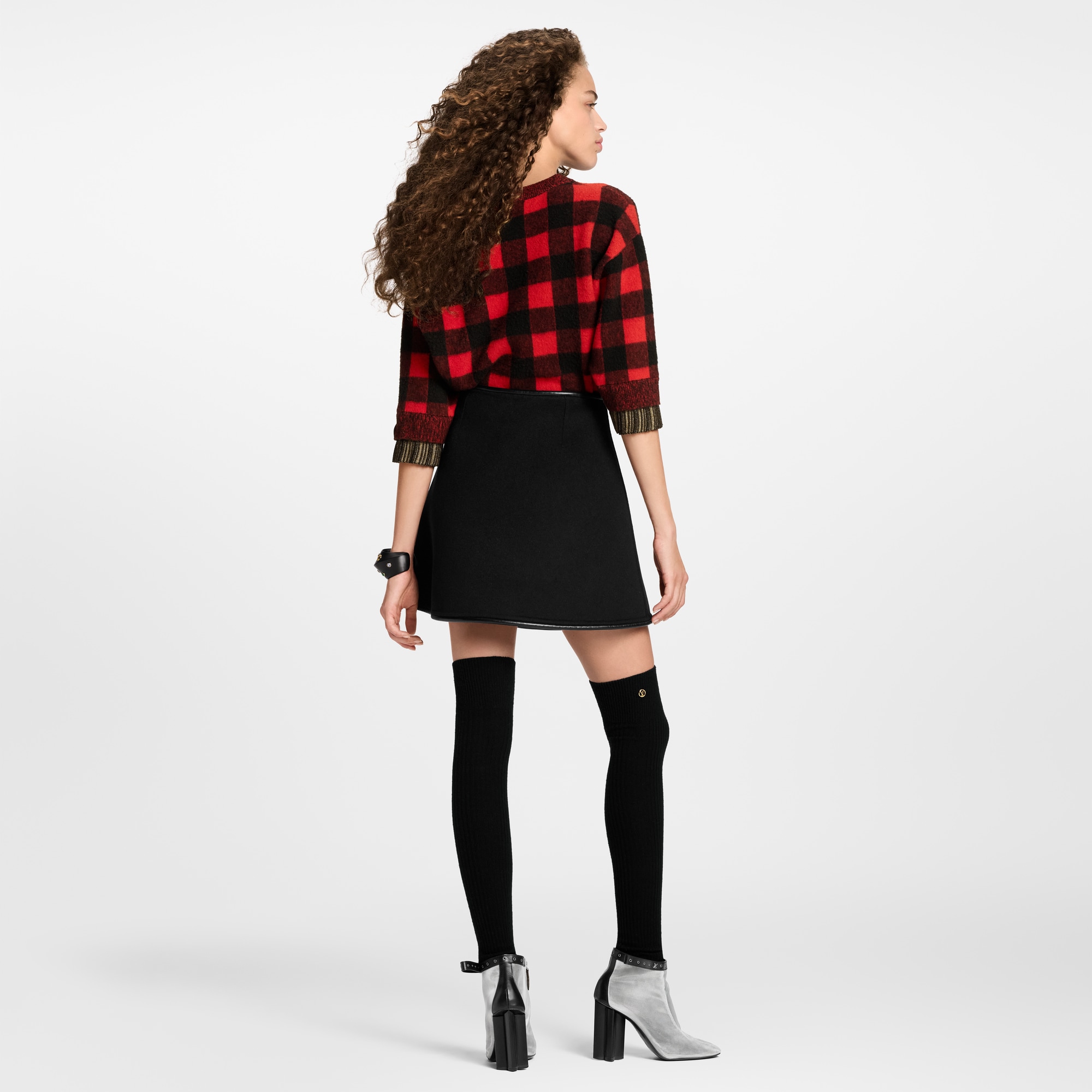  Ready-to-Wear Skirts and Shorts Double Face Mini Wrap Skirt | Louis Vuitton ® (Product zoom)