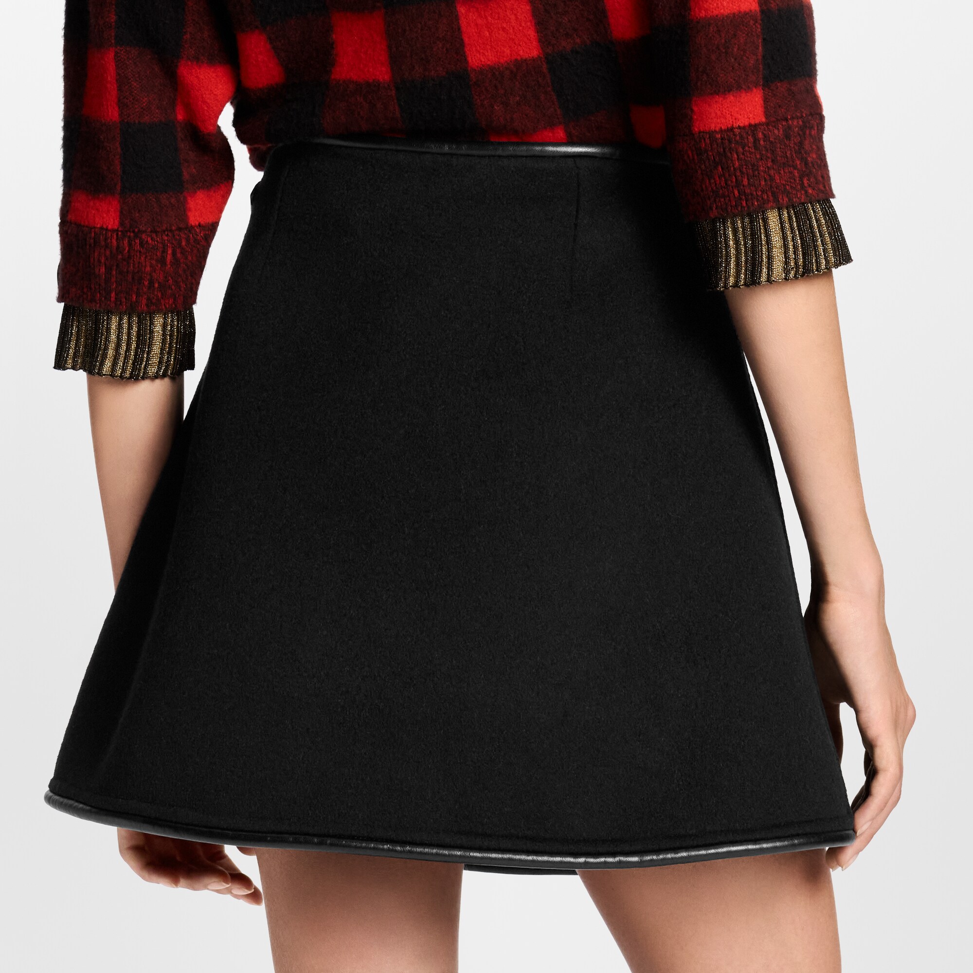  Ready-to-Wear Skirts and Shorts Double Face Mini Wrap Skirt | Louis Vuitton ® (Product zoom)
