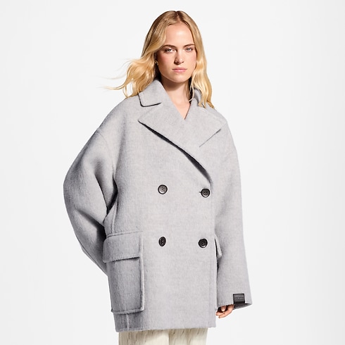 Ready-to-Wear Coats and Jackets Double Face Peacoat | Louis Vuitton ® (Product zoom)