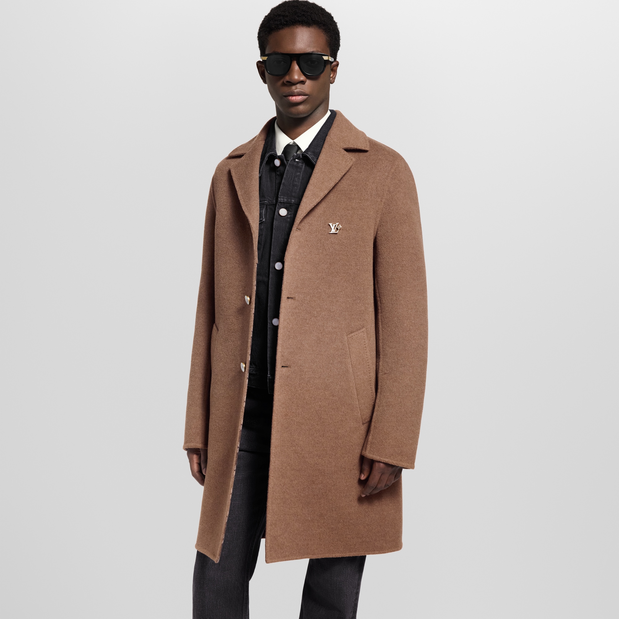  Ready-to-Wear Coats and Outerwear Double Face Relaxed Coat | Louis Vuitton ® (Product zoom)