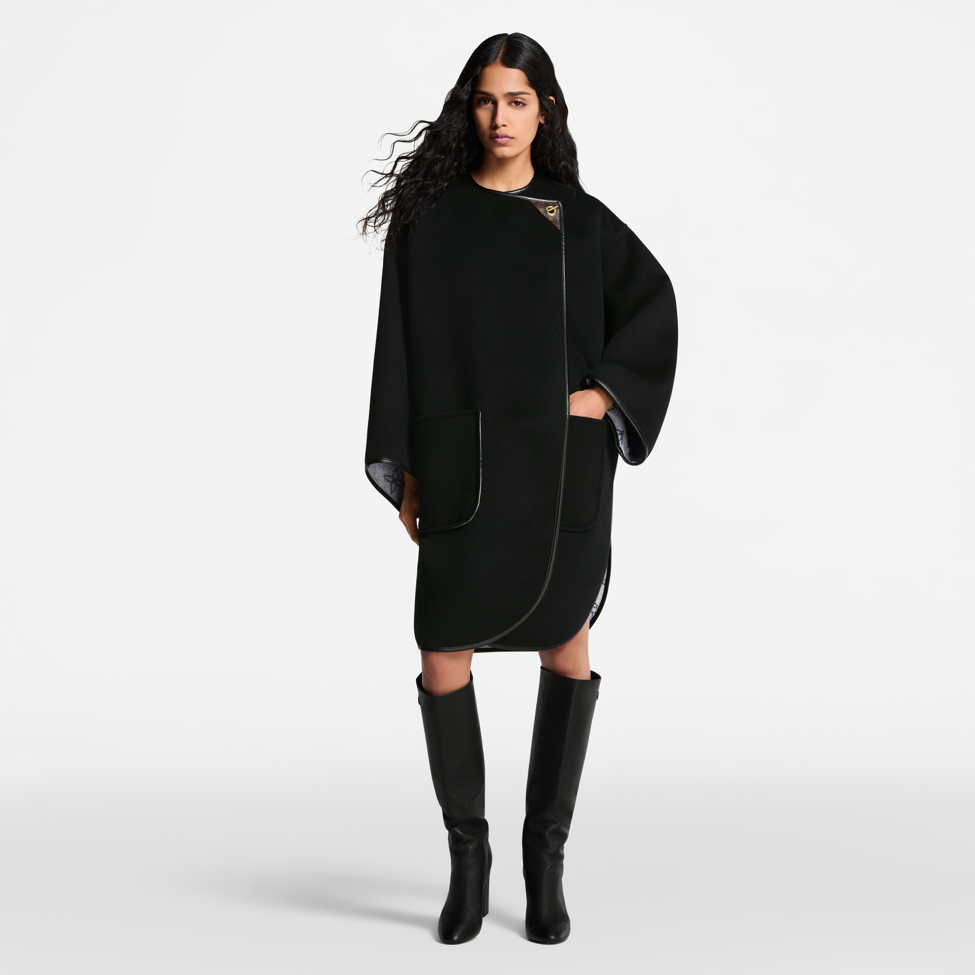  Ready-to-Wear Coats and Jackets Double Face Toggle Detail Coat | Louis Vuitton ® (Product zoom)