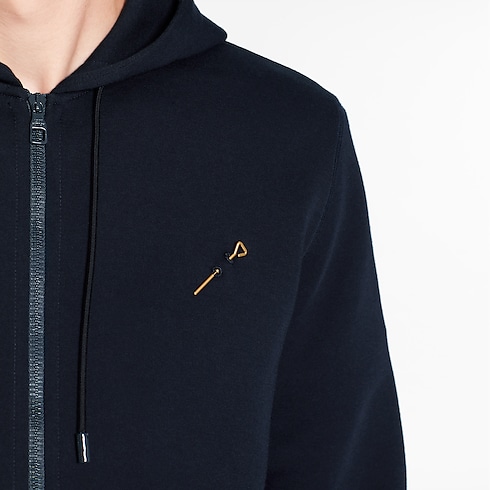 Ready-to-Wear Knitwear and Sweatshirts Double Face Travel Hoodie | Louis Vuitton ® (Product zoom)