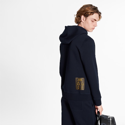 Ready-to-Wear Knitwear and Sweatshirts Double Face Travel Hoodie | Louis Vuitton ® (Product zoom)