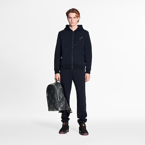 Ready-to-Wear Knitwear and Sweatshirts Double Face Travel Hoodie | Louis Vuitton ® (Product zoom)