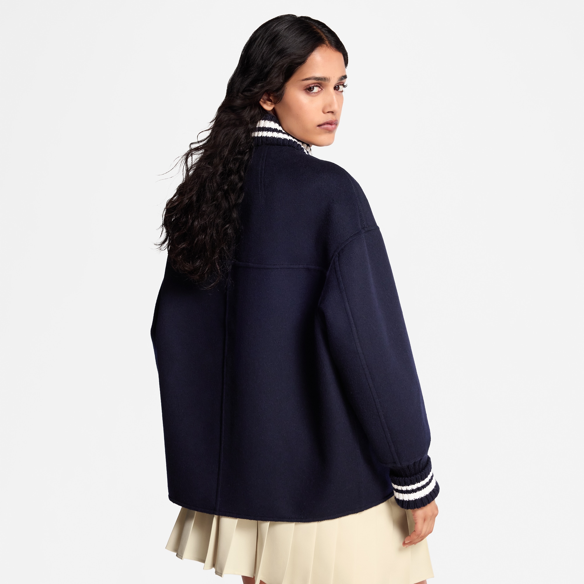 Double Face Varsity Jacket