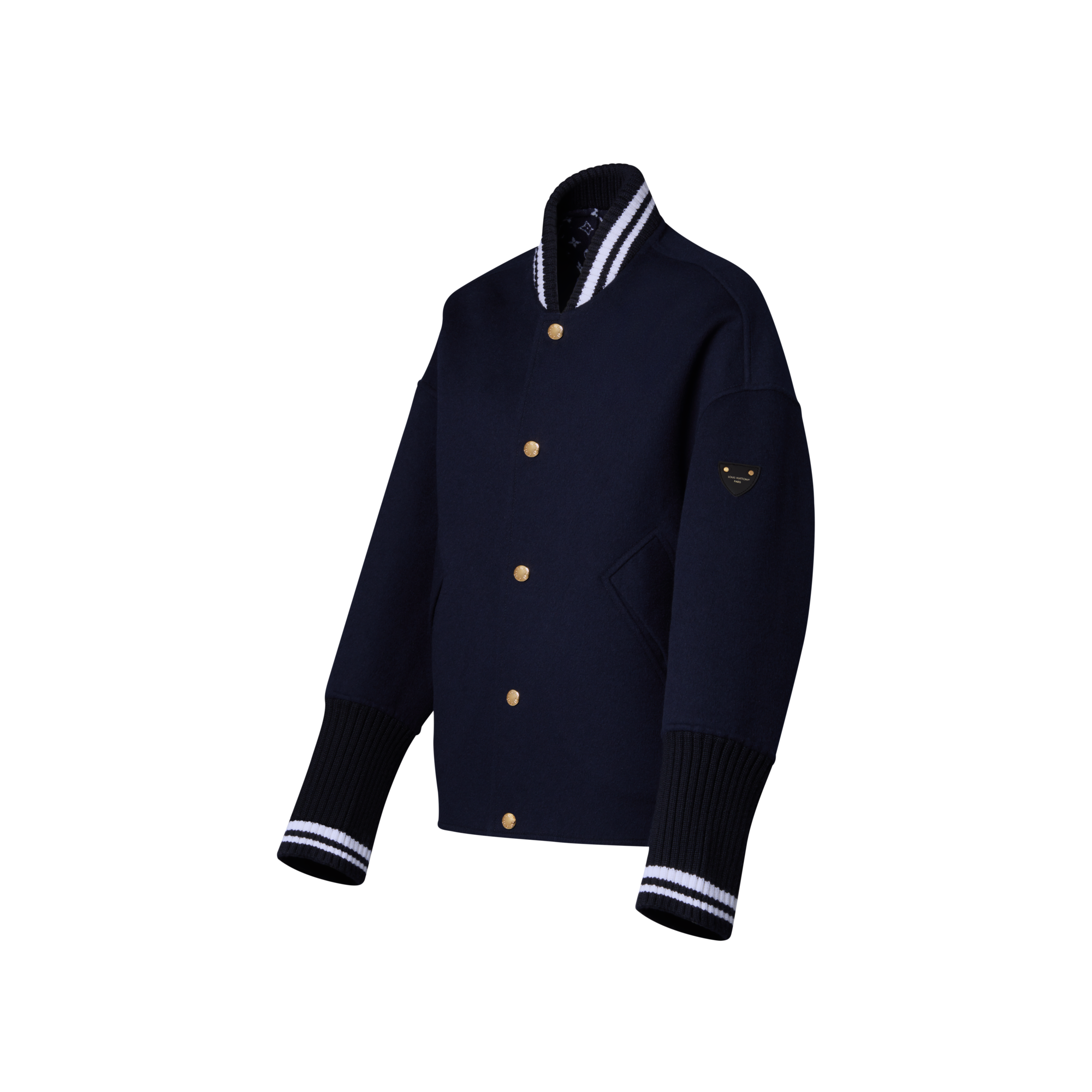  Ready-to-Wear Coats and Jackets Double Face Varsity Jacket | Louis Vuitton ® (Product zoom)