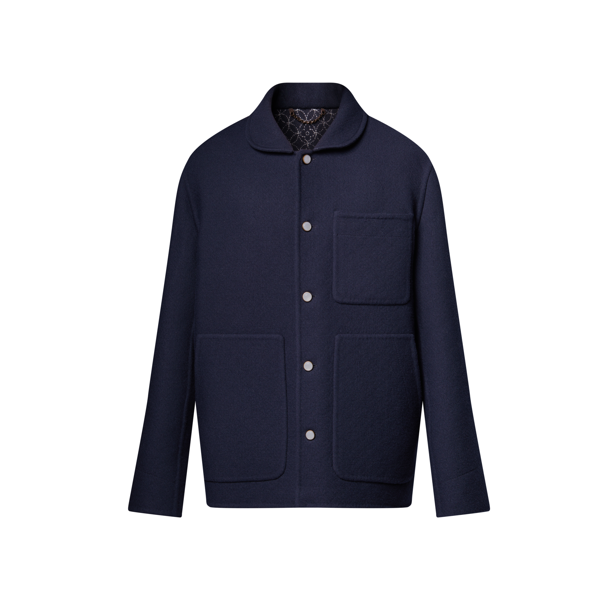  Ready-to-Wear Coats and Outerwear Double Face Workwear Blouson | Louis Vuitton ® (Product zoom)