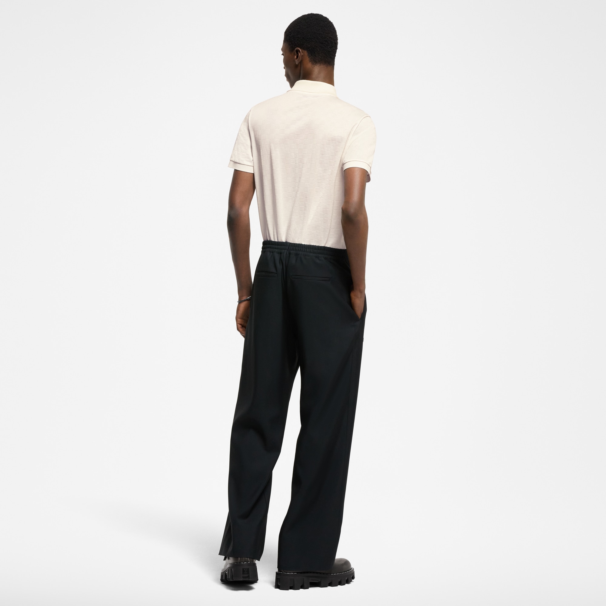  Ready-to-Wear Pants Drawstring Wool Pants | Louis Vuitton ® (Product zoom)