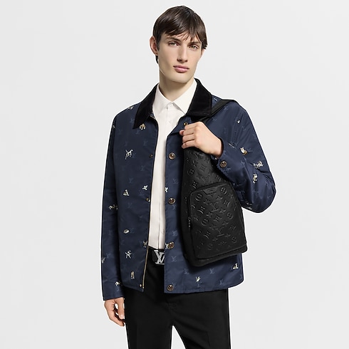 Monogram Shadow Men's Bags New In Duo Slingbag | Louis Vuitton ® (Product zoom)