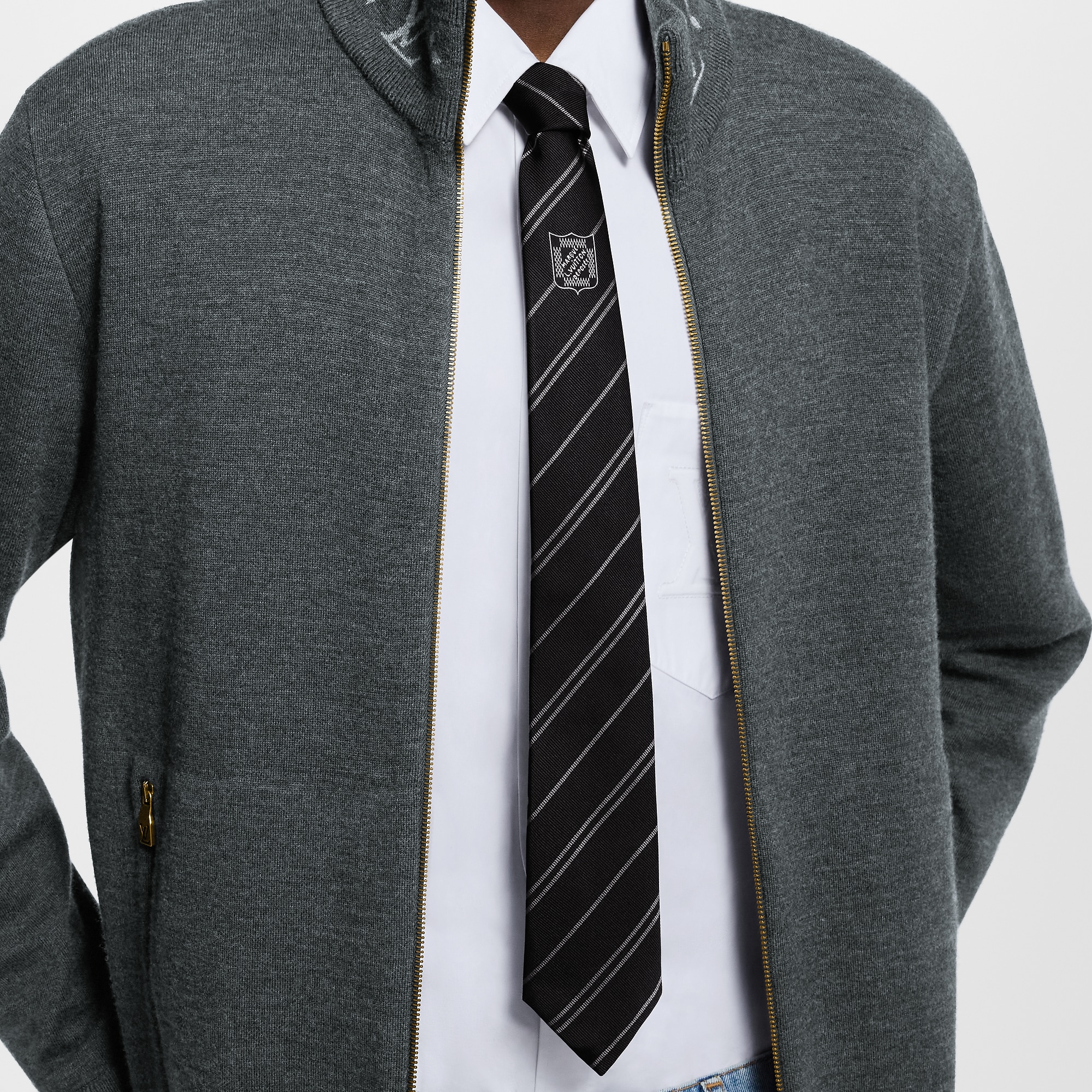 Ecu Stripes Tie