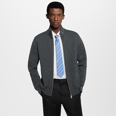 S00 Accessories Ties and Pocket Squares Ecu Stripes Tie | Louis Vuitton ® (Product zoom)