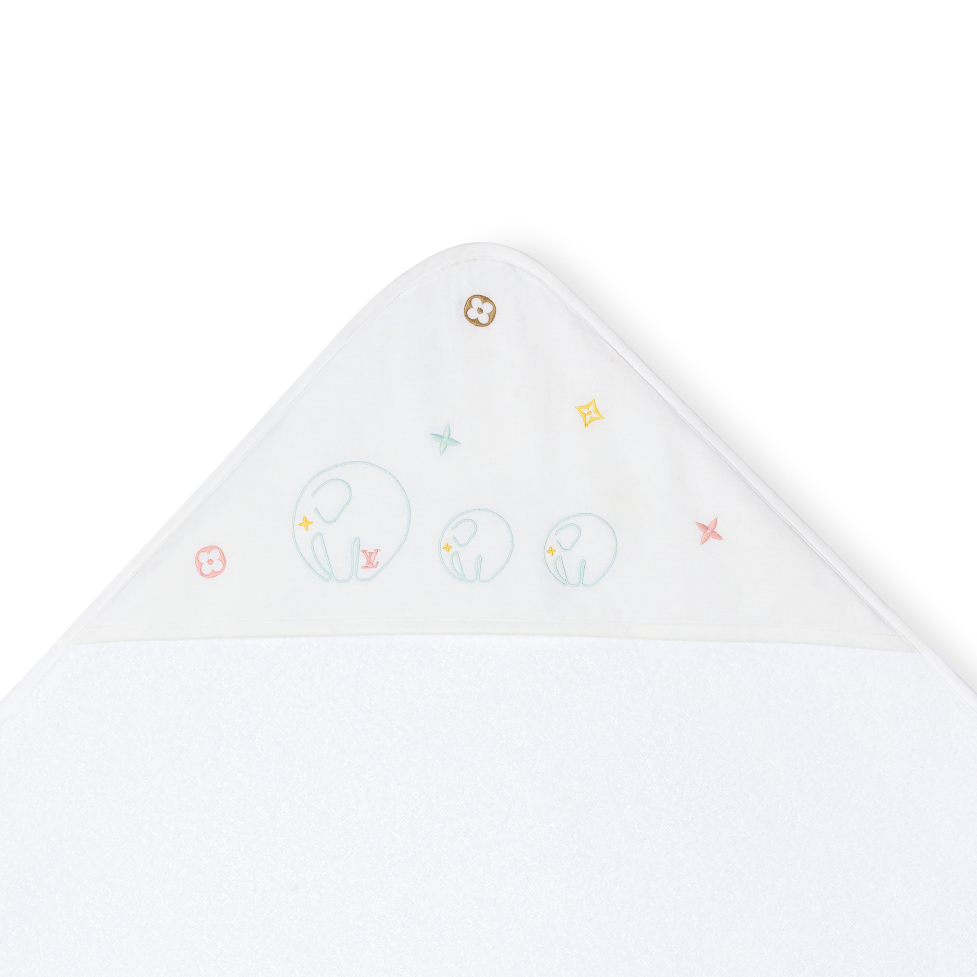 S00 Gifts for Babies } Elephant Embroidered Bath Towel | Louis Vuitton ® (Product zoom)