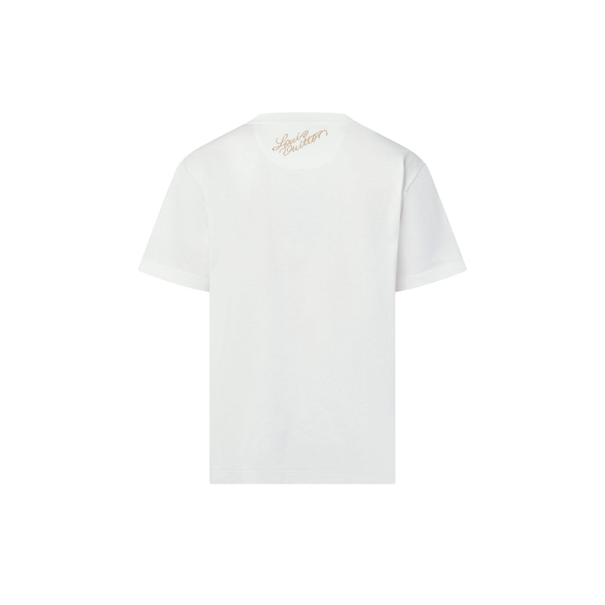  Ready-to-Wear T-Shirts and Polos Embellished Cotton T-Shirt | Louis Vuitton ® (Product zoom)