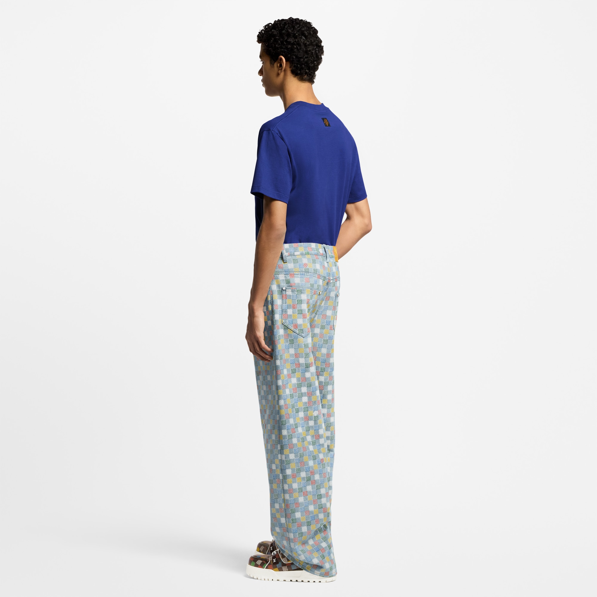  Ready-to-Wear T-Shirts and Polos Embellished Cotton T-Shirt | Louis Vuitton ® (Product zoom)