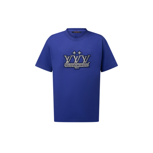 Ready-to-Wear T-Shirts and Polos Embellished Cotton T-Shirt | Louis Vuitton ® (Product zoom)