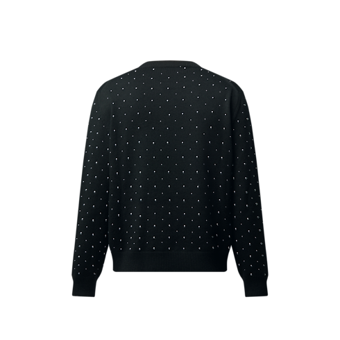 Ready-to-Wear All Ready-to-Wear Embellished Crewneck | Louis Vuitton ® (Product zoom)