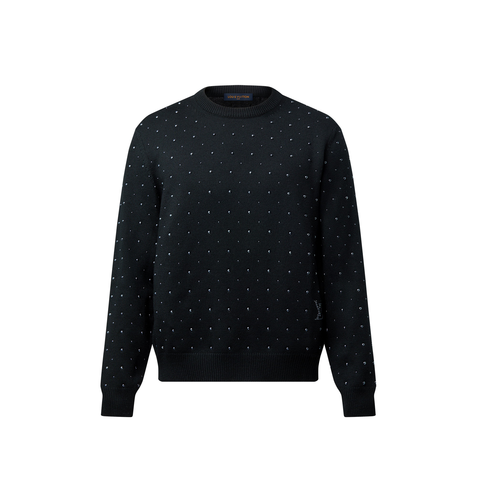 Ready-to-Wear All Ready-to-Wear Embellished Crewneck | Louis Vuitton ® (Product zoom)