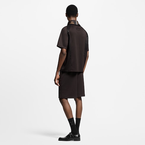 Ready-to-Wear All Ready-to-Wear Embellished Jersey Shorts | Louis Vuitton ® (Product zoom)