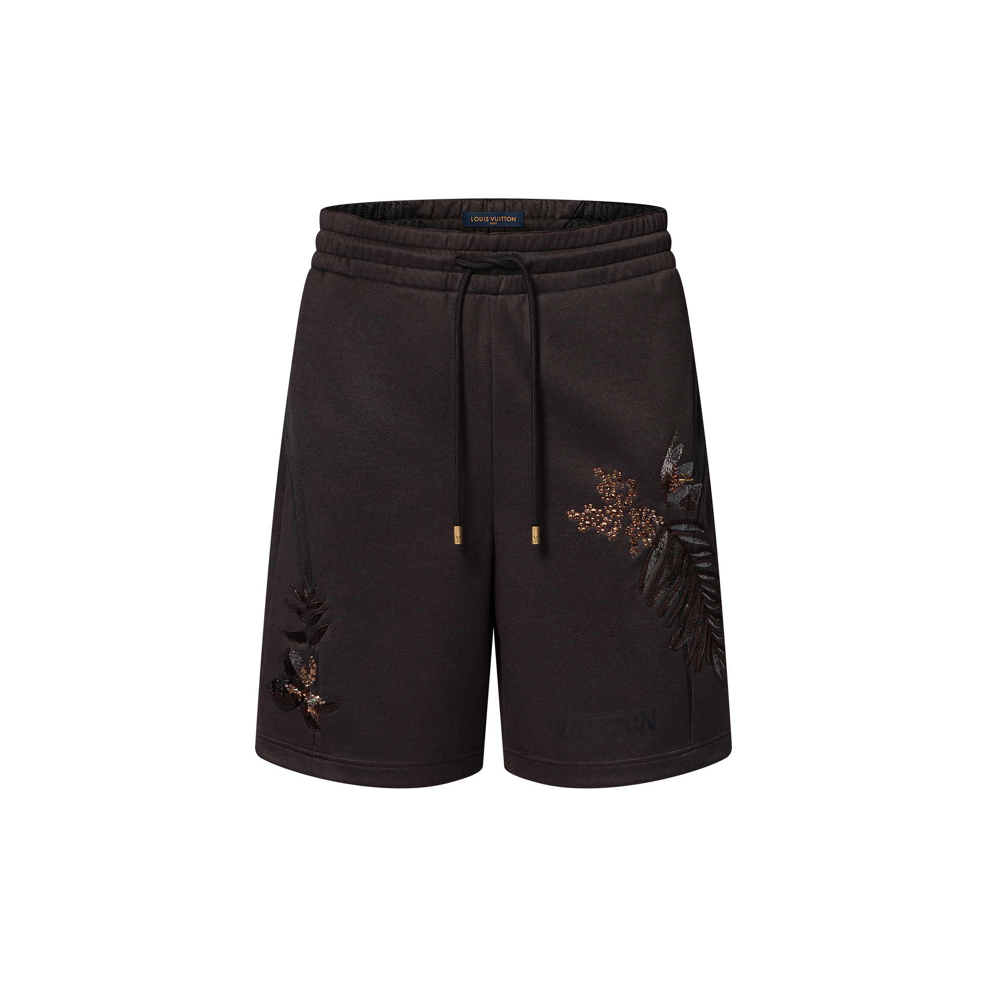 Embellished Jersey Shorts
