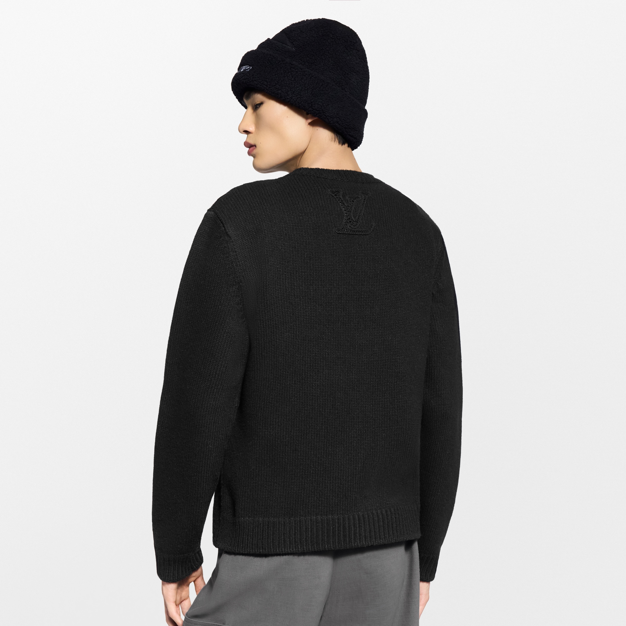  For Men LV Ski Embellished Knitted Crewneck | Louis Vuitton ® (Product zoom)