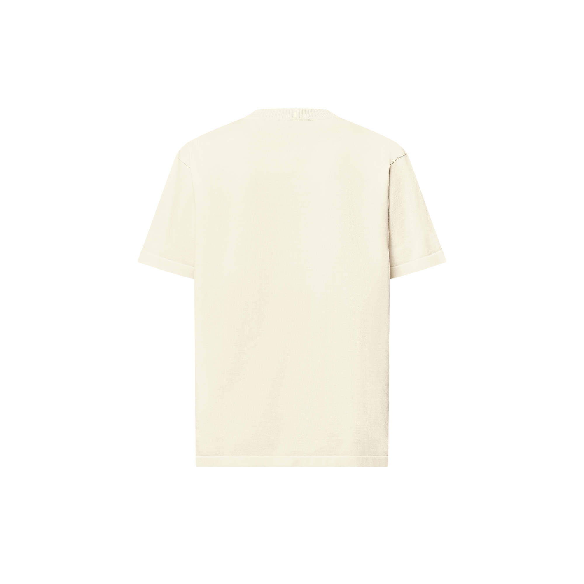 Embellished Short-Sleeved Cotton Crewneck