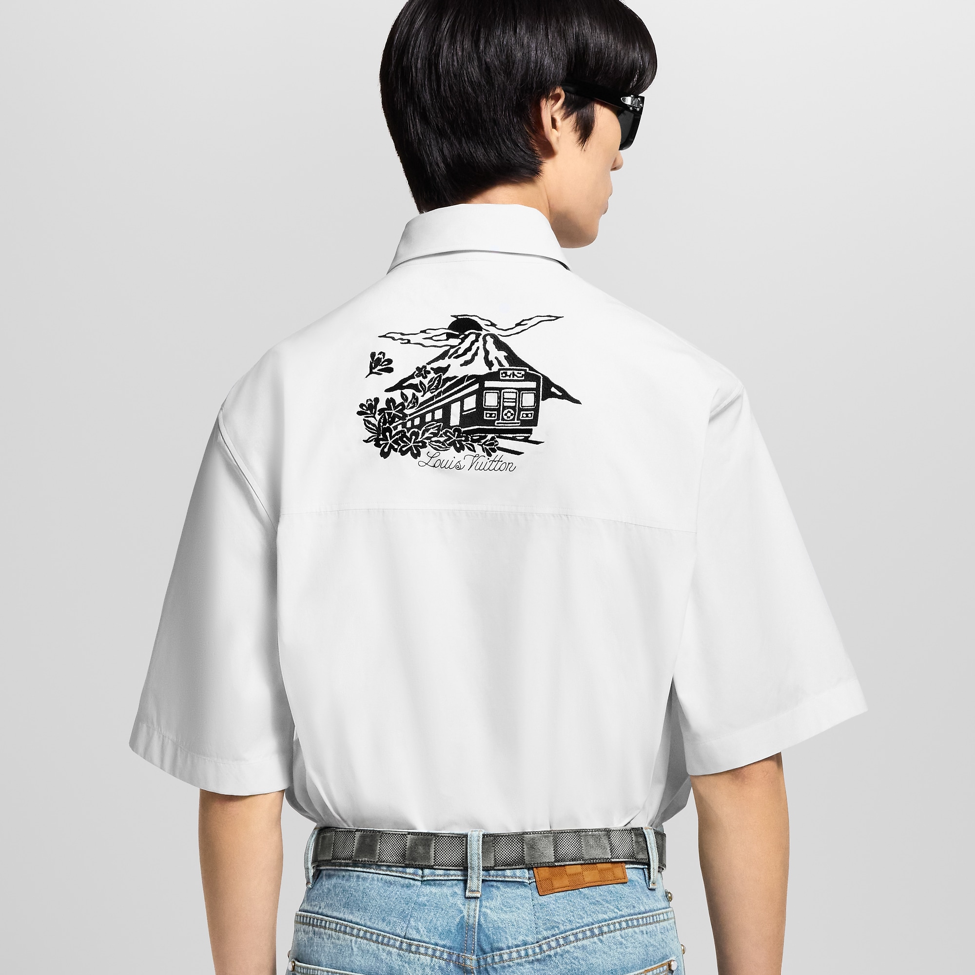Embellished Short-Sleeved Shirt