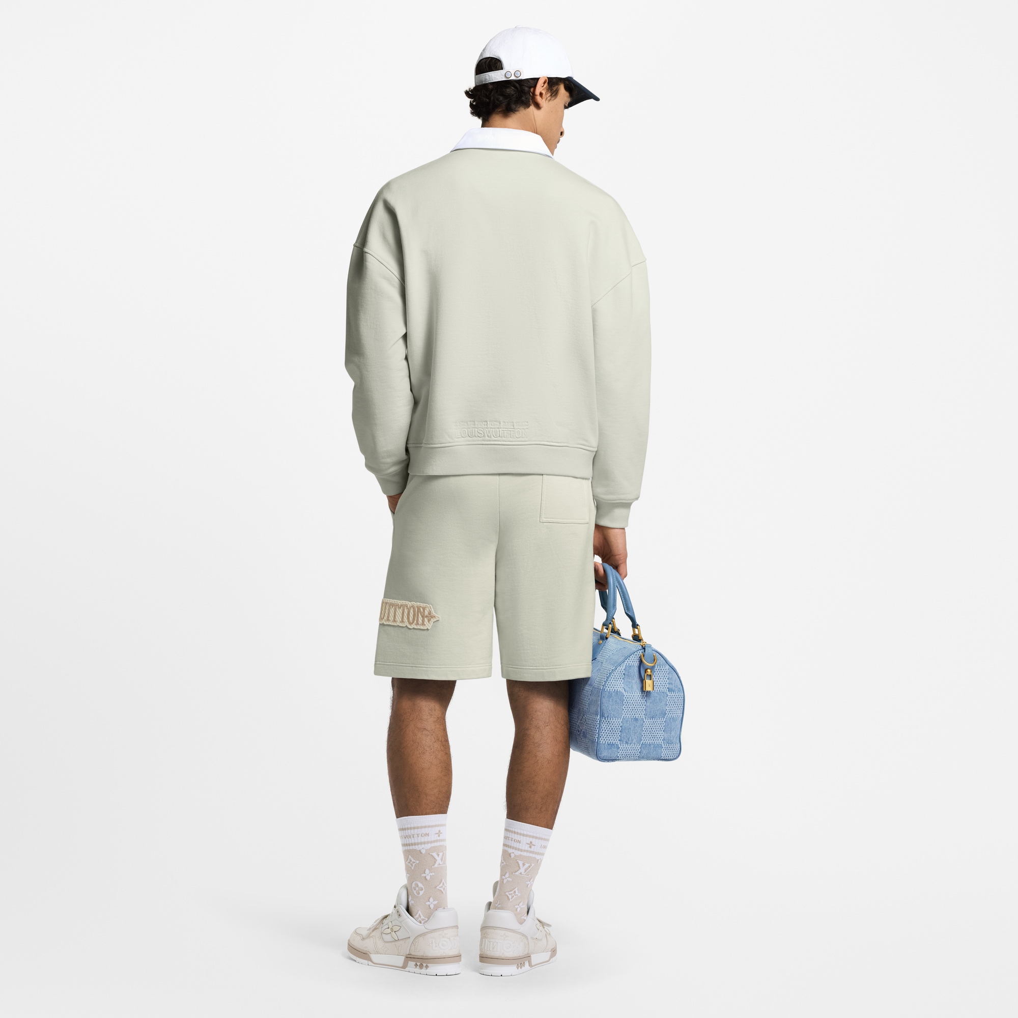  Ready-to-Wear All Ready-to-Wear Embellished Shorts | Louis Vuitton ® (Product zoom)