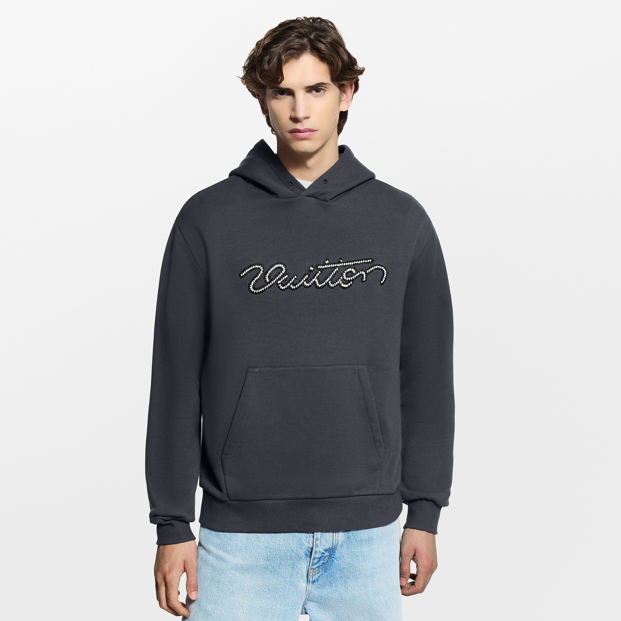 Embellished Signature Hoodie