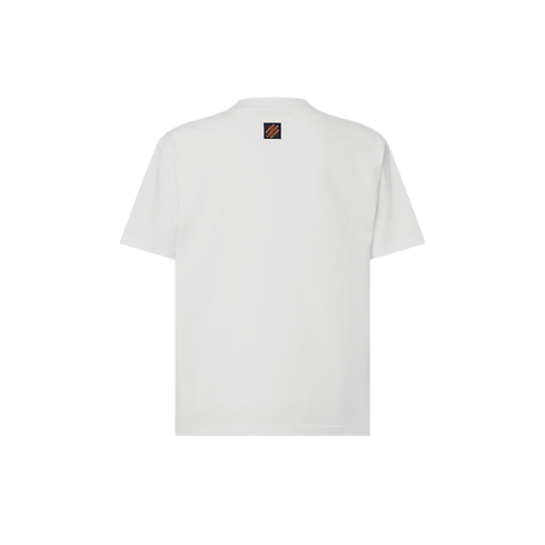 Ready-to-Wear T-Shirts and Polos Embellished Signature Short-Sleeved T-Shirt | Louis Vuitton ® (Product zoom)