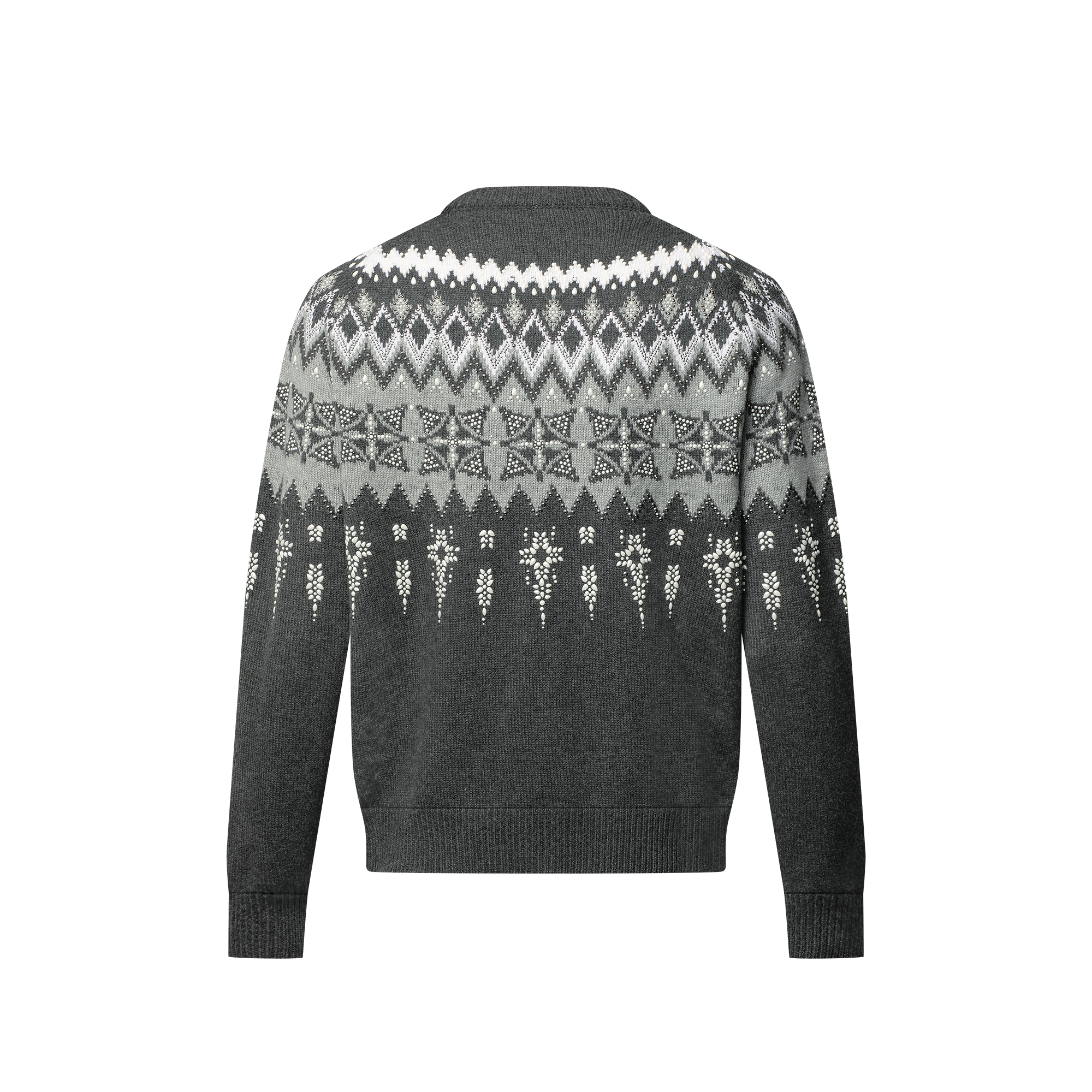 Embellished Wool-Cashmere Blend Pullover