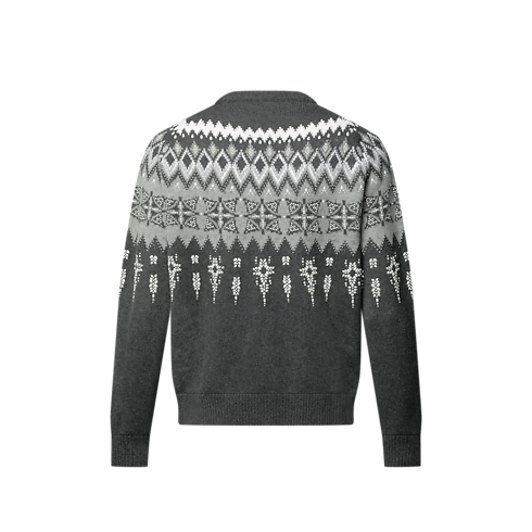 Ready-to-Wear All Ready-to-Wear Embellished Wool-Cashmere Blend Pullover | Louis Vuitton ® (Product zoom)